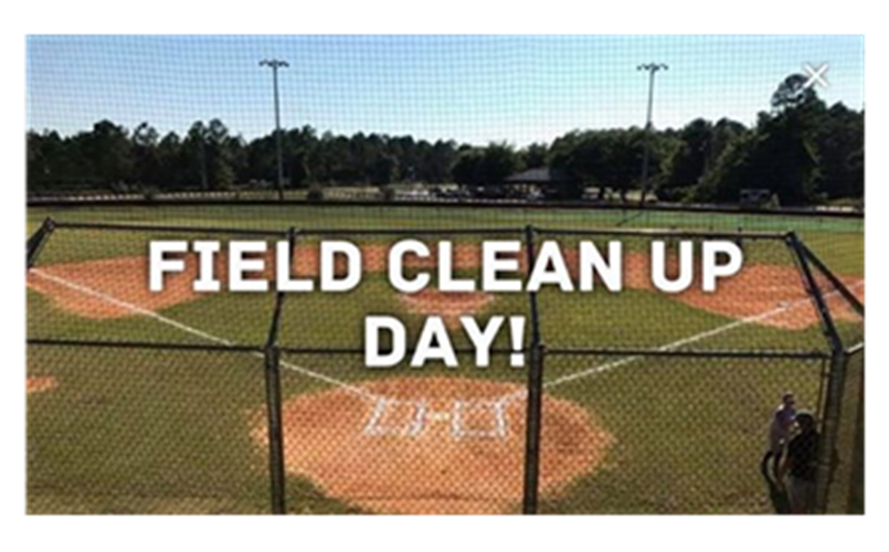 10/5 - Field Cleanup Day - 8am to 5pm